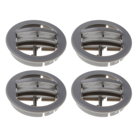 4x Car RV Side Vent Outlet Air Conditioning Deflector Outlet Universal (Grey) ► Photo 1/6