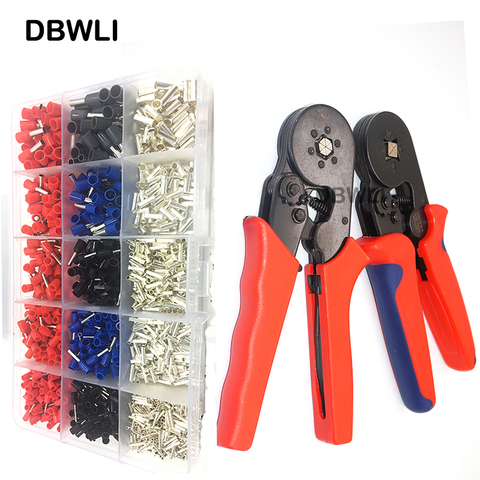 1530PCS Wire Terminal Crimp Connector plier set Insulated terminator Uninsulated Wire End Ferrules ► Photo 1/6
