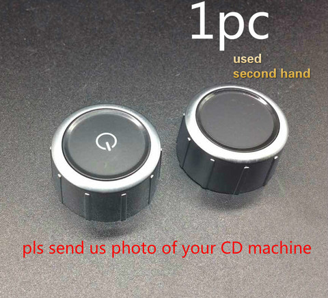 second hand for Volkswagen 2011-12 new Bora 2011 Golf 6 Sagitar CD player volume adjustment button audio CD knob ► Photo 1/6