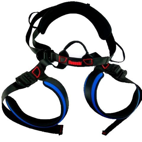 ELUANSHI Outdoor Rock Harness Rappel Safety Belt mountain Climbing holds helmet shoes carabiner equipment rope accessories ► Photo 1/6
