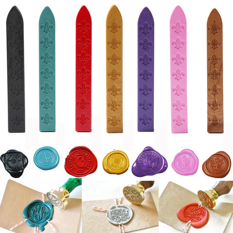 Lowest Price Sealing Wax Sticks for Retro Seal Stamp Wedding Party Envelope Decorations Wholesale Retail ► Photo 1/6