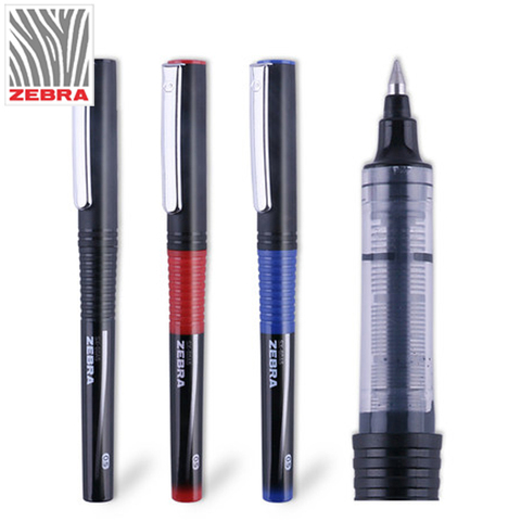 10pcs ZEBRA Gel Pen SX-60A5 Silver Snake Quick Dry Straight Liquid Pen 0.5mm Bullet Student Writing Office Pen ► Photo 1/6