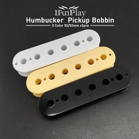 2pcs ABS Electric Guitar Double Coil Pickup Humbucker Slug Bobbin lnternal Model Covers Electric Guitar Accessories ► Photo 1/6