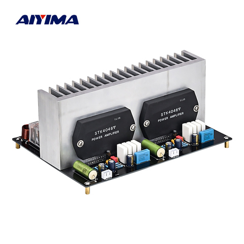 AIYIMA STK4046V Power Amplifier Board 120WX2 Mini Amp Home Theater HIFI Sound Speaker Amplificador ► Photo 1/6