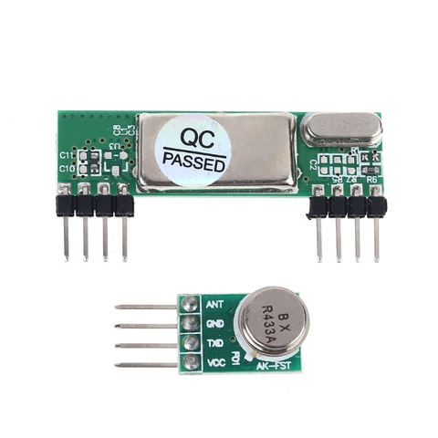 RXB6 433Mhz Superheterodyne Wireless Receiver Module + AK-FST small transmitting superheterodyne module receiving high sensitive ► Photo 1/6