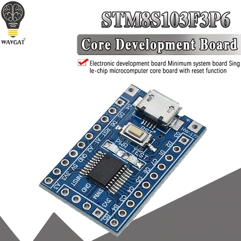 New Chip STM8S103F3P6 system board STM8S STM8 development board minimum core board ► Photo 1/6