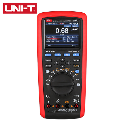 UNI-T Digital Multimeter UT181A Data Logging 20000 Cpture True RMS Low Pass Filter NS Conductance Dual Temperature Measurement ► Photo 1/6