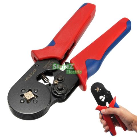 Self Adjusting Ratcheting Ferrule Crimper Plier HSC8 6-4A 0.25-6mm2 AWG23-10 ► Photo 1/6