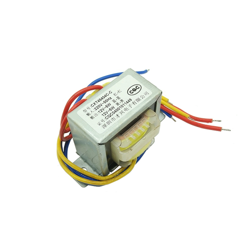 AC 6V 9V 12V 15V 18V 24V output voltage 10W EI copper core input 220V 50Hz~60Hz dual voltage Copper power transformer ► Photo 1/5