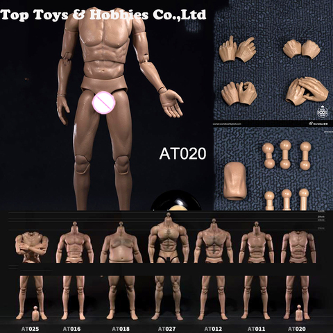 WorldBox 12 AT020 Male Figure Body Model ST020 /AT027 AT012 AT011