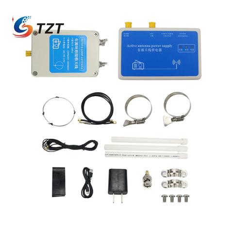 TZT Y-200A Active Loop Antenna Short Wave Receiving Antenna 100KHz-180MHz with/without Battery for SDR Radio ► Photo 1/6