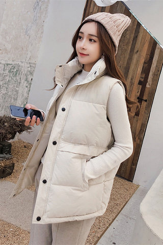 Cheap wholesale 2022 new autumn winter  Hot selling women's fashion casual female nice warm Vest Outerwear BP326 ► Photo 1/6