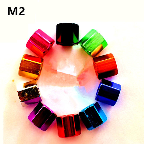 M2 Hex Aluminum Alloy Standoff Spacer Column Post For PCB Motherboard Fixed Spacing Screws Color ► Photo 1/3