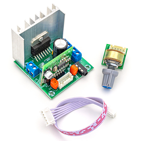 TDA7297 bluetooth Amplifier Board 15W+15W Stereo 2.0 Digital Power Home Amplifiers Amplificateur Board ► Photo 1/6