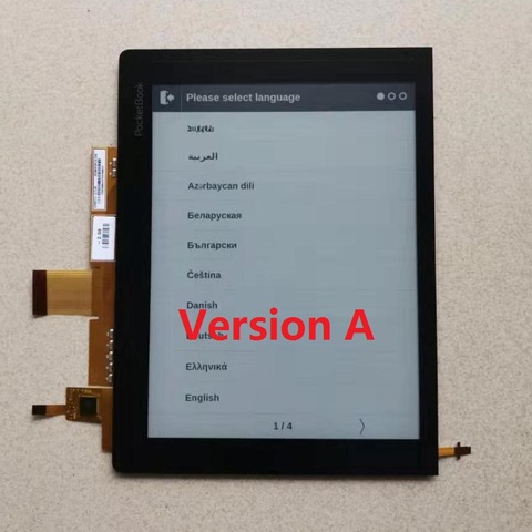 8 inch Touch screen and display with backlight HD Eink Screen For PocketBook 840-2 InkPad 2 lcd ebook For PocketBook 840 InkPad ► Photo 1/5