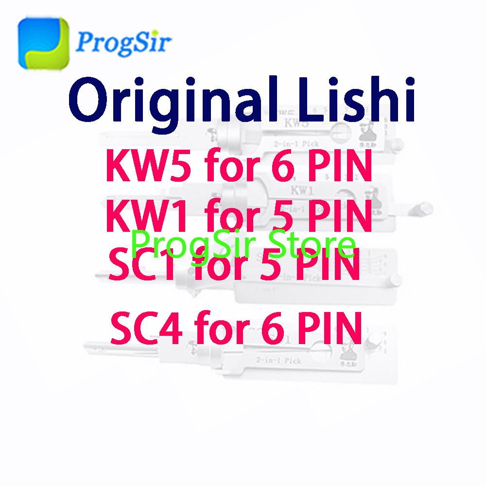 Original Lishi Kwikset (KW5) 6 Pin 2-in-1 Tool - by Original Lishi