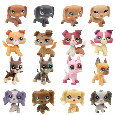 LPS CAT Rare Animal Littlest pet shop Toys Stand Dog Dachshund