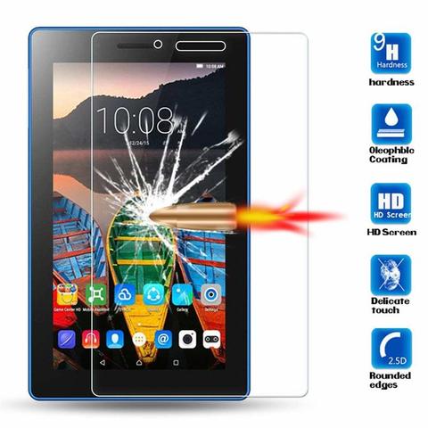 Screen Tempered Glass Protector For Lenovo Tab 3 7 Essential TB3-710F 710i 730 TB3-730F 730M Tab3 Plus 7 7703 7703X Tablet Glass ► Photo 1/6