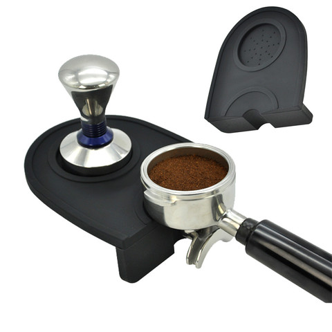 IYouNice Espresso Coffee Tamper Mat Silicon Rubber Corner Mat(no coffee stamper) Coffee Maker Tamper Mat ► Photo 1/6