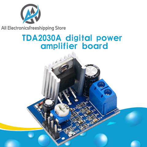 TDA2030 Module Power Supply TDA2030 Audio Amplifier Board Module TDA2030A 6-12V Single ► Photo 1/6