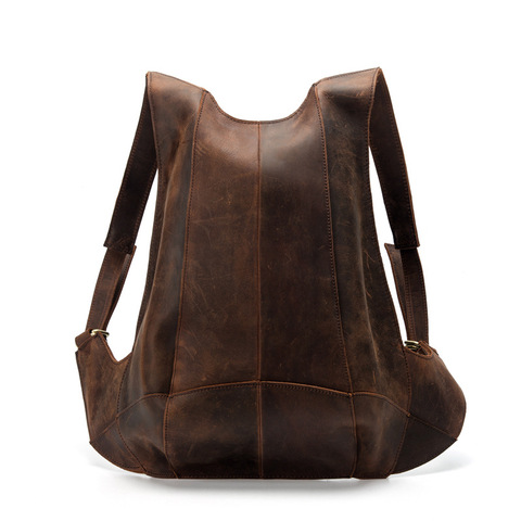 Natural Leather Backpack Women Bags Travel Anti Theft Backpack Shoulder Bag Genuine Leather School Bagpack Men College Back Pack ► Photo 1/1