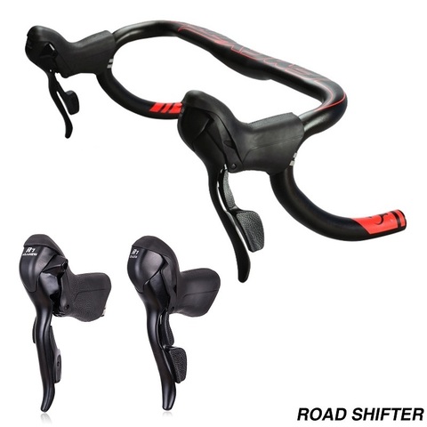 Road Bike 2*7 3*7 STI Shifter Set Double 7S peed 7s 14s 21s Brake Levers bicycle parts For Parts R472 R473 Shimano Sram ► Photo 1/6