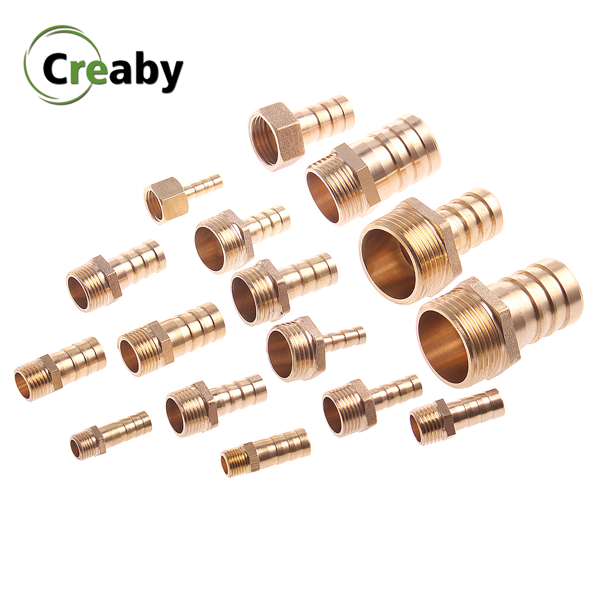 6mm-12mm Hose Barb Tail 1/4" 1/2" NPT Female Thread Connector Joint Pipe Fitting 