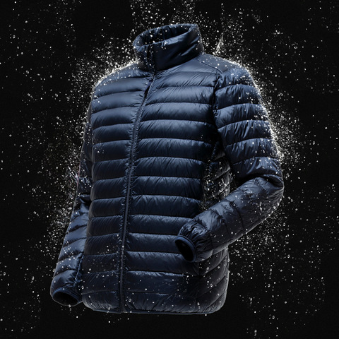 QUANBO  Men's Lightweight Water-Resistant Packable Puffer Jacket ► Photo 1/6