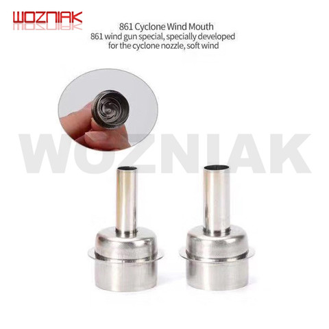 QUICK 861DW Cyclone nozzle Hot air gun head for Cellphone Repairs Soldering table Cyclonic bayonet ► Photo 1/1