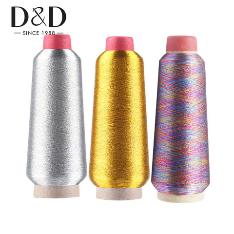 3000m Metallic Thread for Sewing Embroidery Machine Thread Cross Stitch Strong Threads Metallic Yarn Woven Line Sewing Supplies ► Photo 1/6