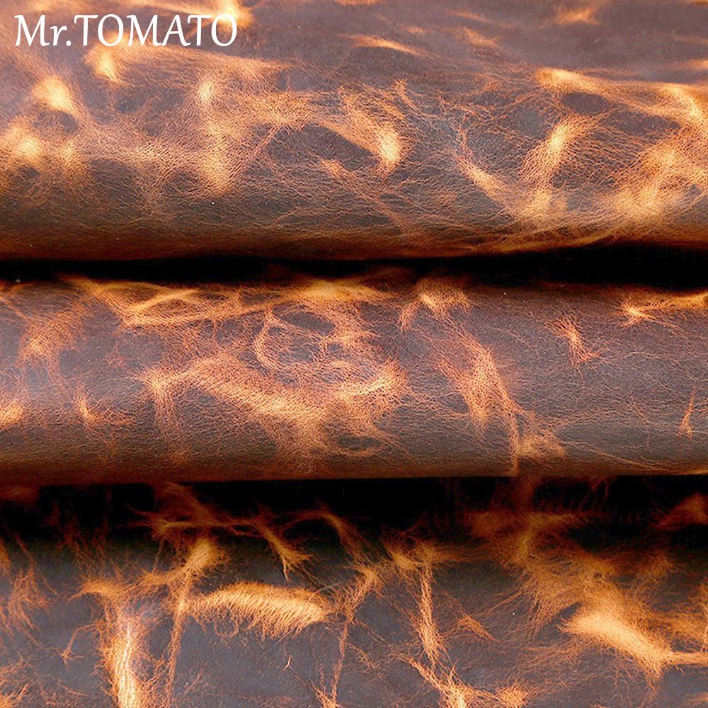 Cowhide cow leather thick genuine leather Crazy Horse First Layer Tanned cow skin hide vintage  DIY Leathercraft leather piece ► Photo 1/6