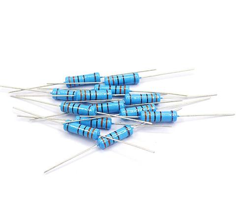 10pcs 3W Metal film resistor 1% 1R ~ 1M 1R 4.7R 10R 22R 33R 47R 1K 4.7K 10K 100K 1 4.7 10 22 33 47 4K7 ohm ► Photo 1/1