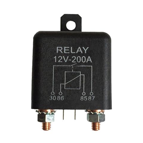 ZL180 12V 200A Seal 4 Pins Terminal Automotive Starter Relay With Accessories Car Accessories ► Photo 1/6