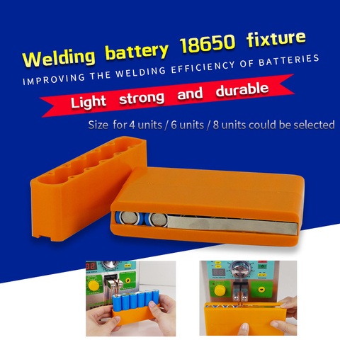 18650 Battery Fixture Fixed For Spot Welding Lithium Battery Pack Weld Fixture ，Spot welder welding Batteries Fixed Holder ► Photo 1/5