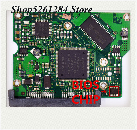 Seagate SATA 3.5 HDD PCB Logic Board/ 100390920 REV B , 100390920 REV C , 100390920 REV D / 100390921 / ST380811AS ► Photo 1/3