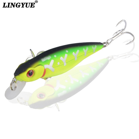 1pcs Classic Minnow Fishing Lure Hard Artificial Bait Bionic 3D Eyes 8.5cm 9.5g Fishing Wobblers Crankbait Plastic Fish Tackle ► Photo 1/6