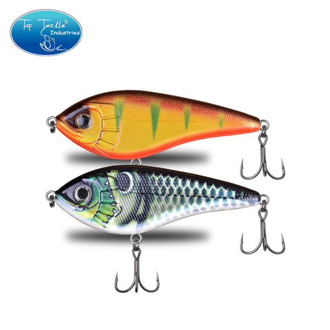 slow sinking jerkbait fishing lure 120mm 62g  CF LURE Tinned Strenthen Hooks For Big Bass Musky Pike ► Photo 1/6