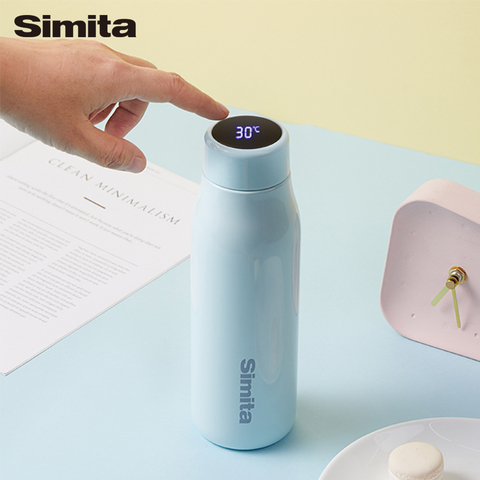 FEIJIAN Smart Intelligent Temperature Vacuum Flask Tumbler Keep Cold & Warm Water Bottle 304 Stainless Steel Tumbler Coffee Tea ► Photo 1/1