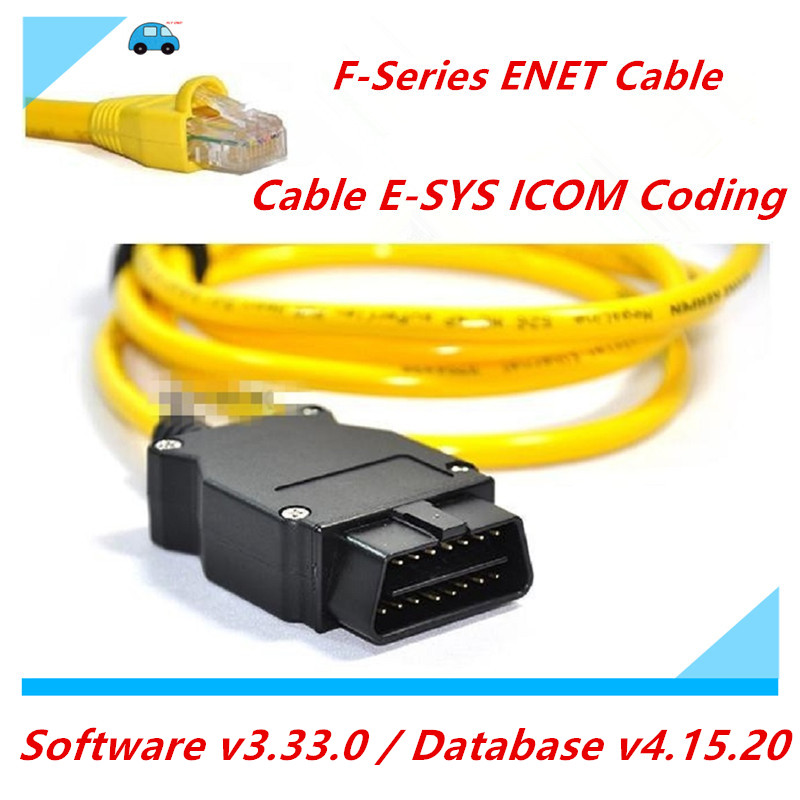 Top ESYS 3.23.4 V50.3 Data Cable For bmw ENET Ethernet to OBD