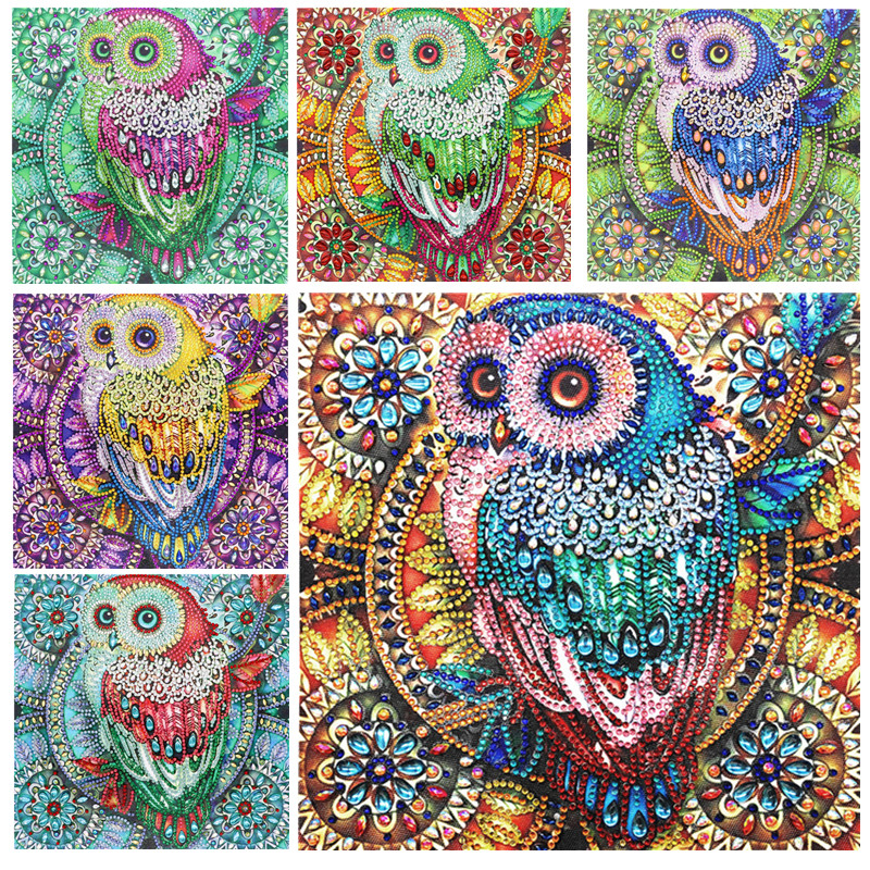 5D Diamond Painting owl Diamond Mosaic Painting Kits animals Full  Square/Round Drill Rhinestone Embroidery DIY Home Decor - AliExpress