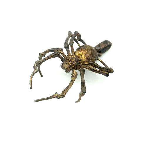 EDC Brass Key Ring Spider Keychain Outdoor Small Tool Accessories DIY Pendant ► Photo 1/6