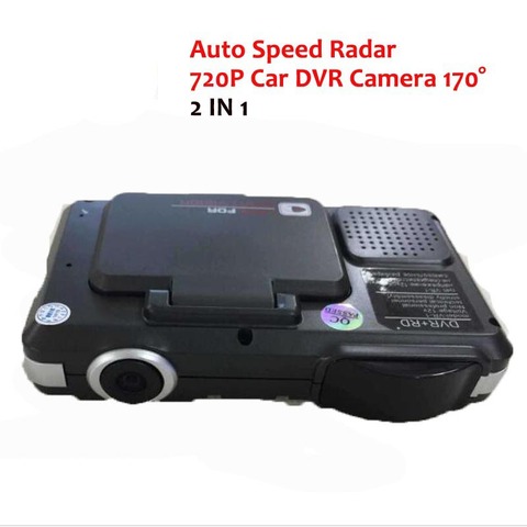 New 3 in 1 Car DVR Recorder Radar Speed Detector G-sensor Traffic Alert Russian & English Night Vision Dash Camera Auto Recorder ► Photo 1/5