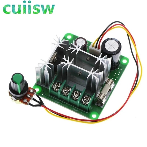 DC 6V-90V 15A DC Motor Speed Controller Stepless Speed Regulation Pulse Width PWM DC 12V 24V 36V 48V 1000W ► Photo 1/5