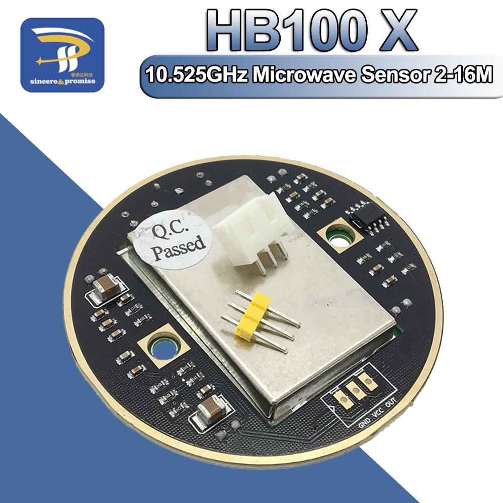 5pcs HB100 Microwave Motion Sensor 10.525GHz Doppler Radar Detector