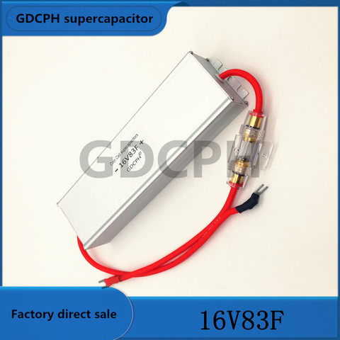 16V83F Ultracapacitor rectifier Automotive electronic rectifier 2.7V 500F starting capacitor ► Photo 1/6