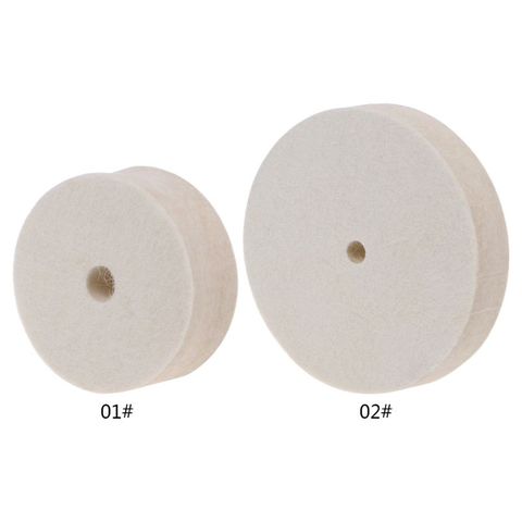 2/4 Inch Polishing Buffing Grinding Wool Felt Wheel Polisher Abrasive Disc Pad For Bench Grinder Rotary Tool ► Photo 1/6