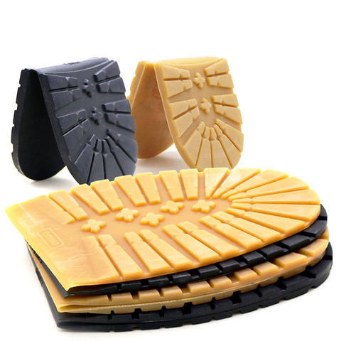 Thicken Rubber Shoe Soles for Men Leather Business Shoes Heel Sole Non-slip Repair DIY Replacement Outsoles Black Yellow Mat Pad ► Photo 1/5