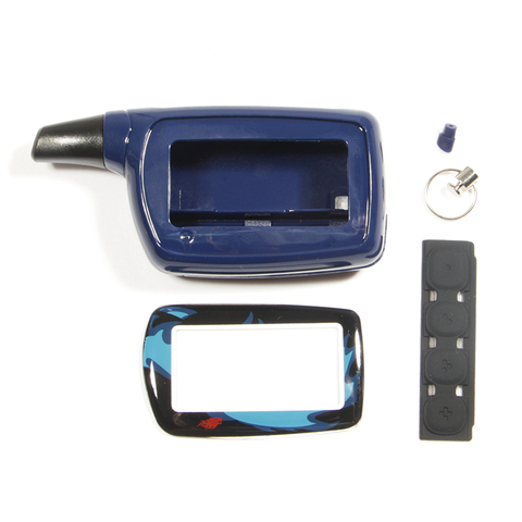 Blue color Logicar 4 Keychain Case for Logicar 1 2 3 4 5 6 i for Logicar anti-theft device two way alarm system ► Photo 1/4