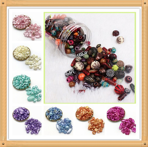 Wholesale 20g Random Acrylic Beads mixing Beads Style for DIY Handmade Bracelet Jewelry Making Accessories ► Photo 1/5