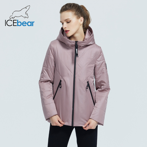 ICEbear 2022 New female Jacket Women Spring Coat Fashion Casual Women Clothing Brand parkaGWC20061I ► Photo 1/6